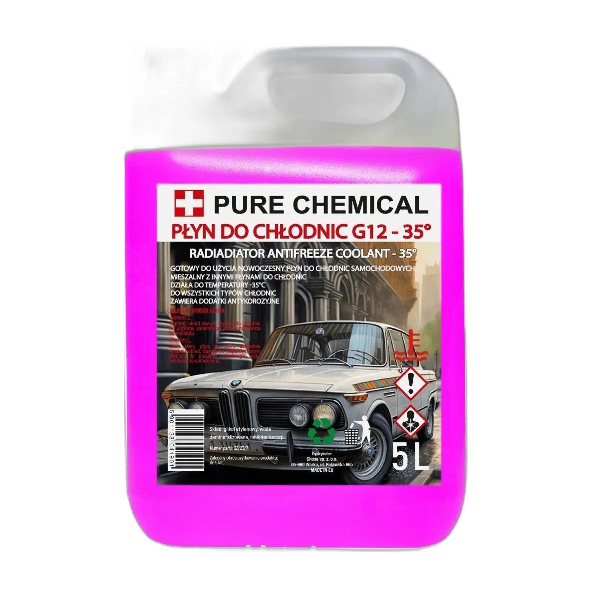 płyn chłodniczy g12 gotowy 5l